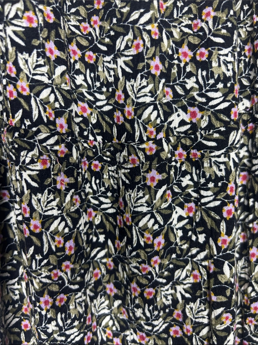 Natural Life Black Floral Boho Maxi Dress - Tall Girl Friendly - Picture 12 of 12